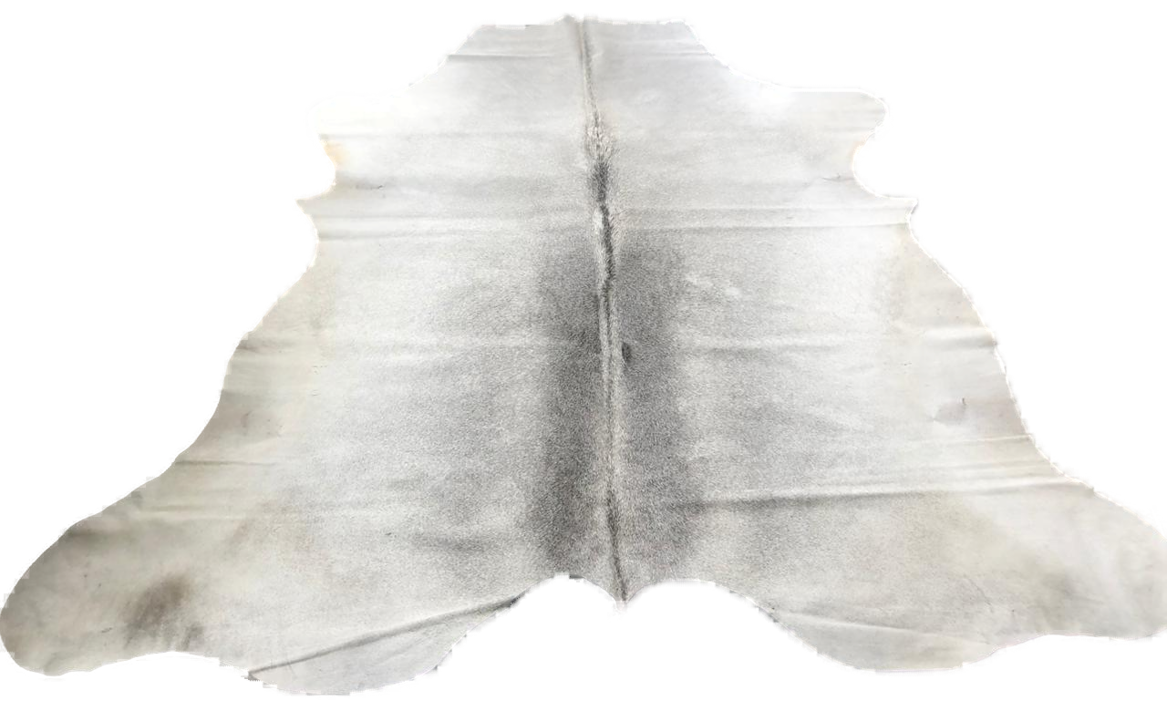 Light Grey cowhide — exact hide No. 02