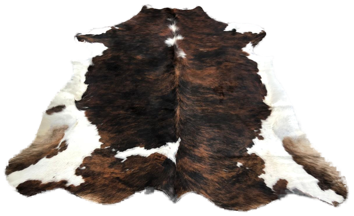 Tricolor Brown cowhide — exact hide No. 15